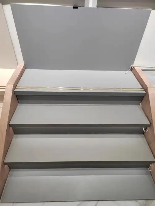 微水泥素色楼梯砖