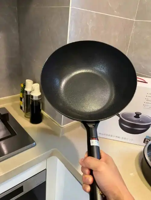 日系无涂层不粘炒锅妈妈用一次夸一次