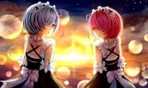 re:从零开始的异世界生活 拉姆蕾姆桌面壁纸 _ 图片网