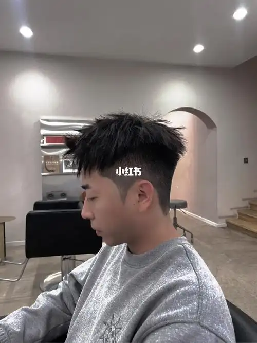 男士立体钢夹烫