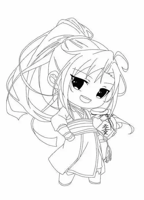 你最想要的魔道祖师线稿来啦