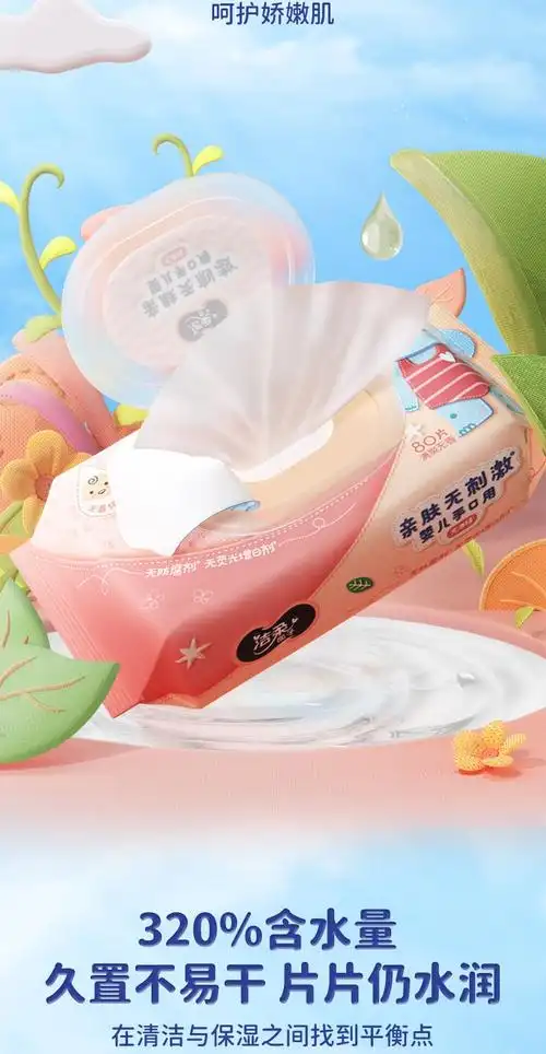 洁柔 婴儿湿巾80片x6包整箱装宝宝手口湿巾【图片 价格 品牌 报价】