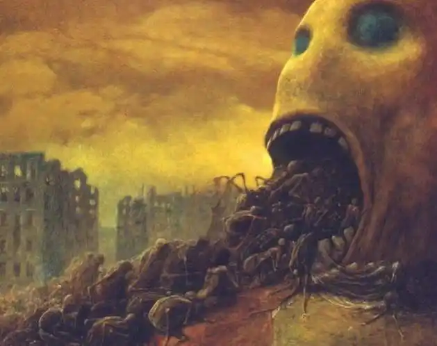 他心脏骤停10分钟,醒后凭记忆画出地狱的场景,网友:越看越吓人