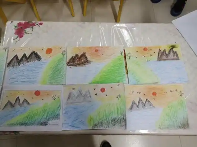 山水画儿童 山水画儿童简笔画