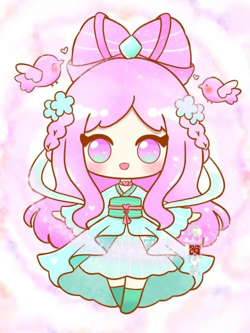 国风公主# #节日拟人# #传统节日拟人# #汉服简笔画# #儿童画# #宅家