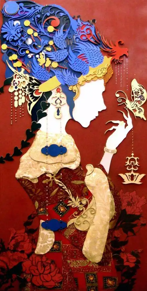 综合材料装饰画 综合材料装饰画作品