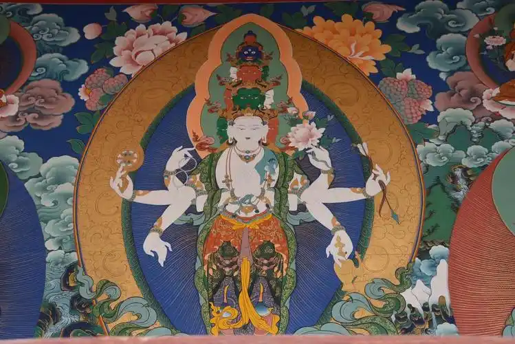 塔尔寺三绝之～壁画