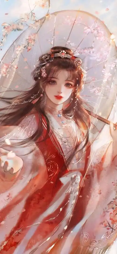 有哪些红色系古风手机壁纸值得推荐?