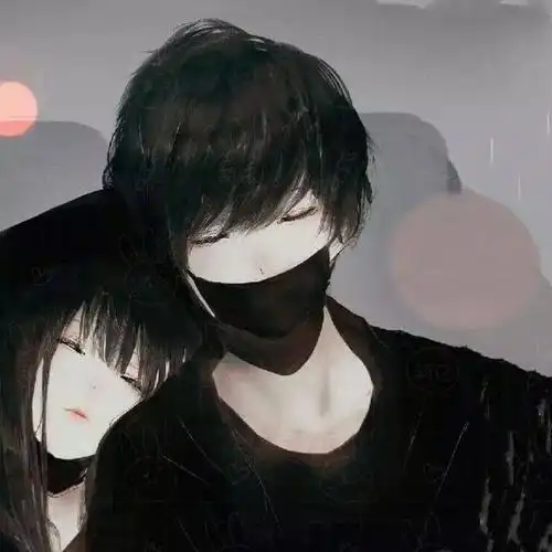 暗黑系情侣头像‖我爱你,每天都有据可查