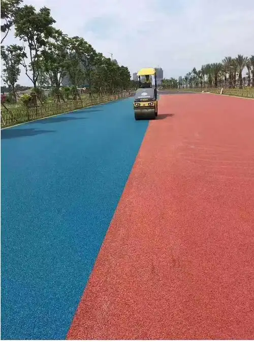 透水混凝土沥青改色水泥地彩色罩面保护漆