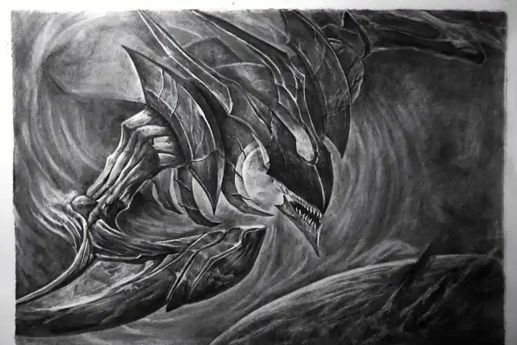 英雄联盟素描   请各位大神点评一下#素描 #英雄联盟