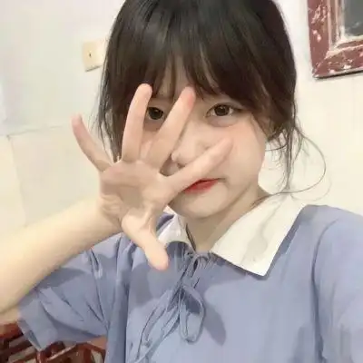 清新可爱甜美少女头像