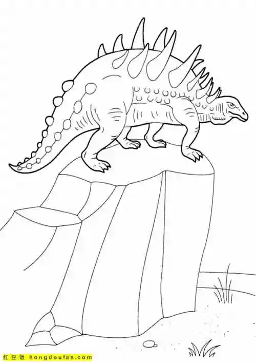 红豆饭小学生简笔画大全