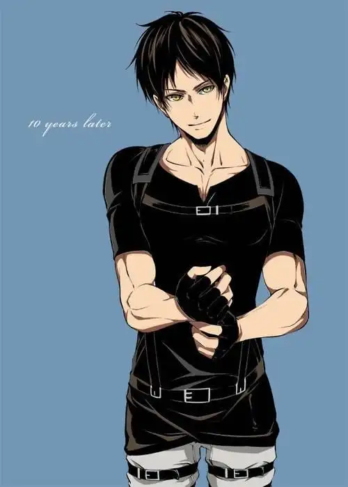 「进击的巨人」『进撃の巨人』插画 动漫 艾伦长大后的赶脚 (转twi @p