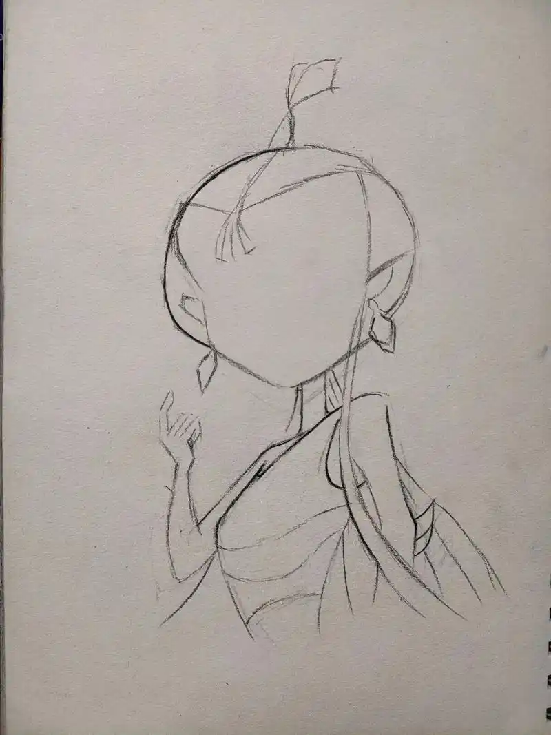 图文热搜词创作任务 #原创#小龙女简笔画教程#卡通绘画手工 - 抖音