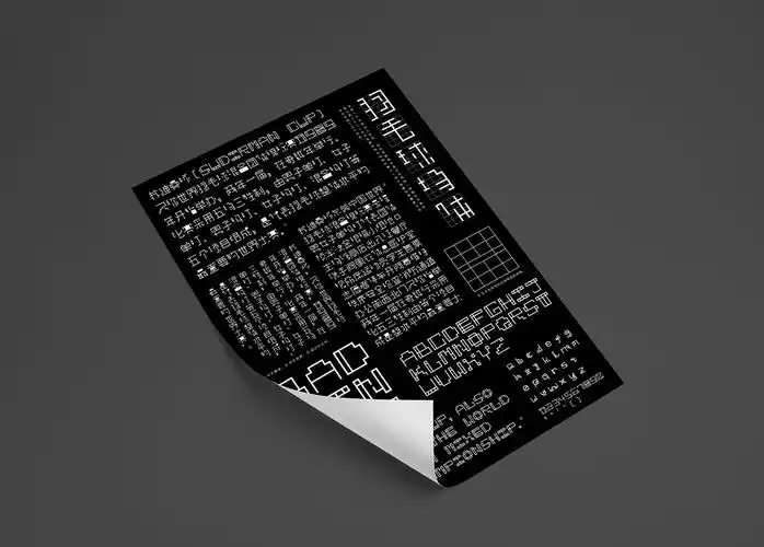 羽毛球场体|中英文字体实验