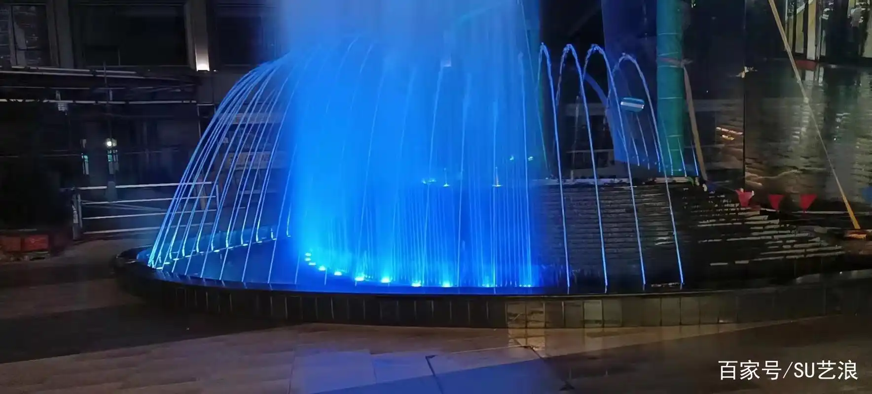 喷泉景观效果图