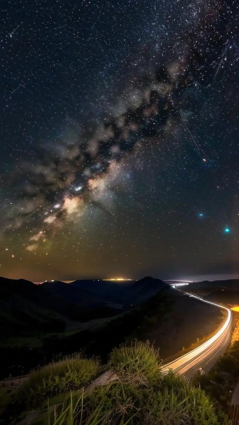 想要给手机换上新壁纸吗?来看看这组绝美的星空银河壁纸吧!