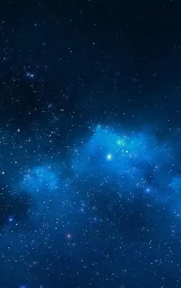 梦幻蓝色星空h5背景