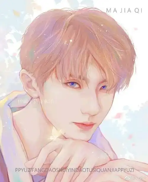 马嘉祺的漫画图哦