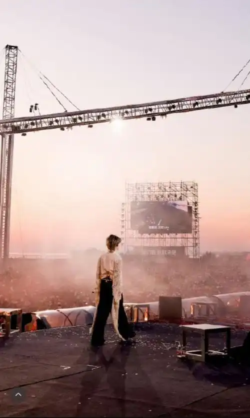 华晨宇带粉丝复盘日出演唱会