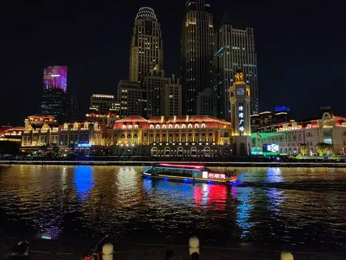 大天津城市夜景