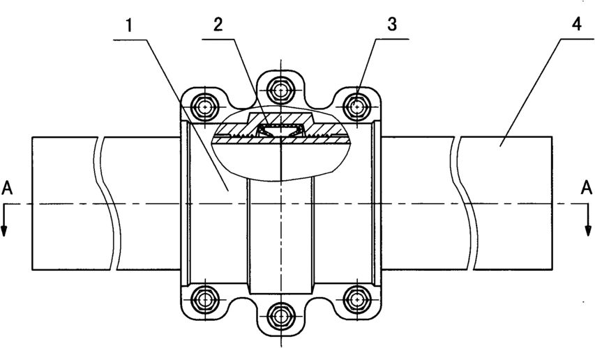cn201748094u_卡箍式管接头失效