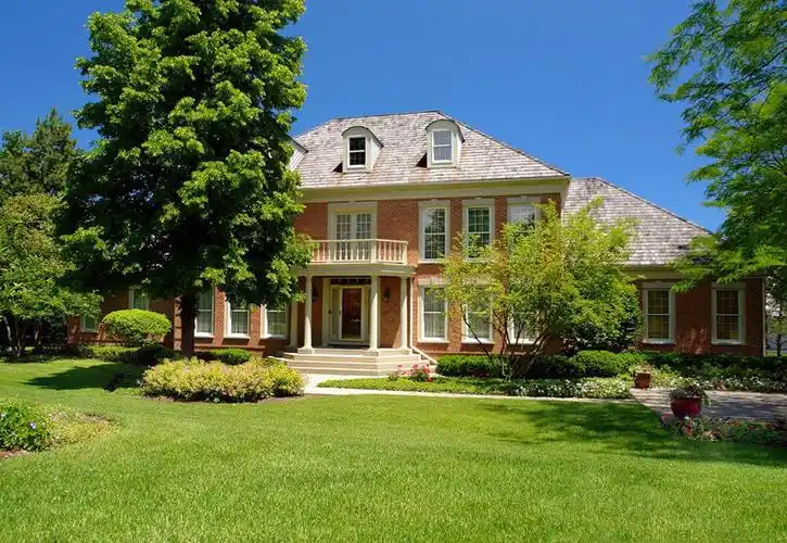 欧式别墅外景表现效果图