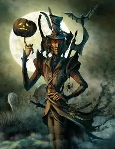 万圣节妖怪图片