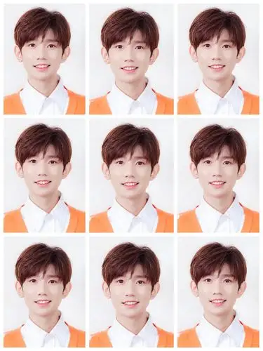 [王源][分享]200406 橘子味王源证件照来袭,甜度爆表不安排一下吗?