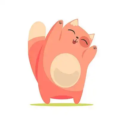 可爱卡通猫矢量图设计素材免费下载_可爱卡通猫矢量图设计图片-千图网