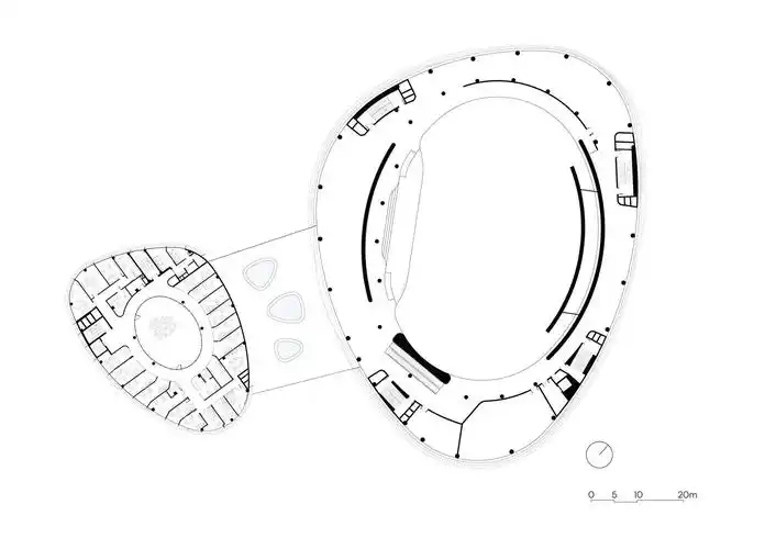 二层平面图项目信息建筑设计: perkins and will面积 : 15663 m05