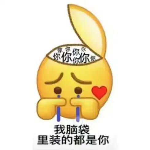 你你你你我脑袋里装的都是你脑袋里装表情