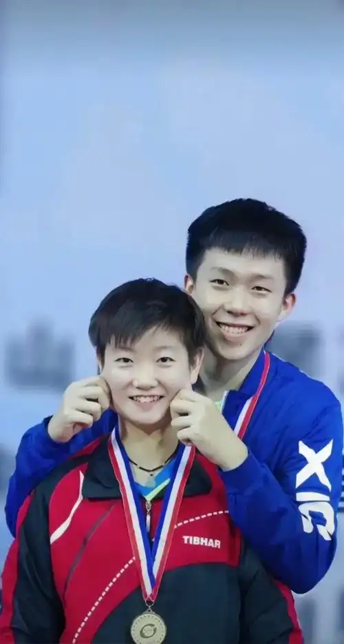 王楚钦孙颖莎 我可太磕她们这种感情了#我的cp天下第一甜 - 抖音