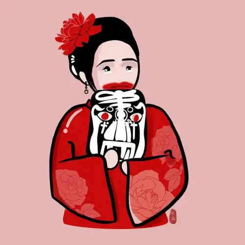 哈哈,石榴姐也还是挺可爱的,搜参考图的时候看到扮演者苑琼丹老师年轻