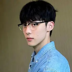 复古日系黑框半框方眼睛近视眼镜男款潮痞帅大脸镜框文艺男士斯文