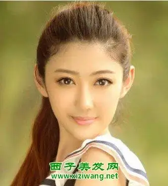 露额头的女生发型