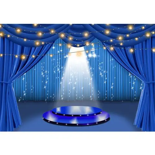 主播背景布3d直播间装饰背景墙口才直播背景布3d立体高清舞台背景