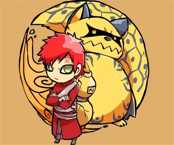 火影忍者中q萌画风的九大尾兽:守鹤蠢萌,矶抚憨萌,四尾丑萌,都很适合