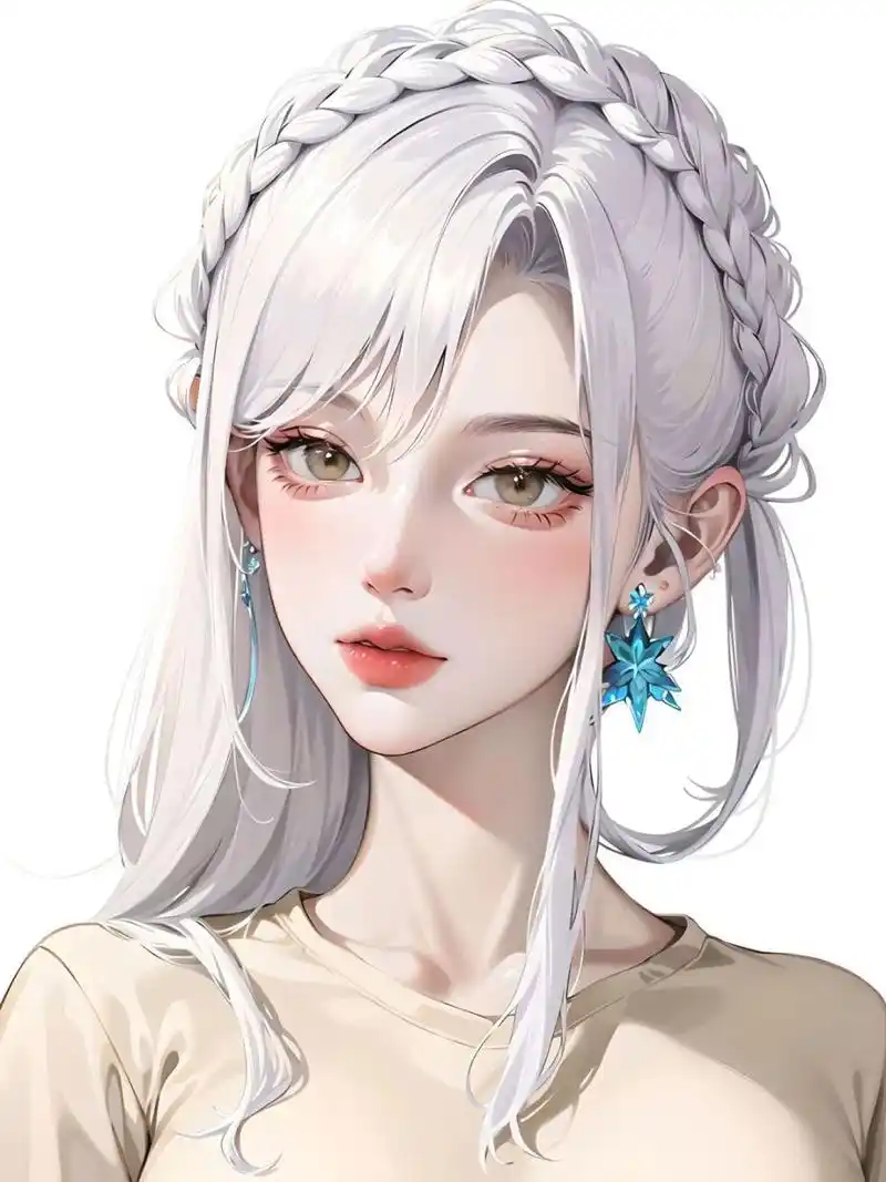 御姐头像 | 白发高冷感