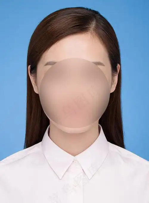 本素材作品名称为西装模板  女生西装 寸照模板 西装 证件