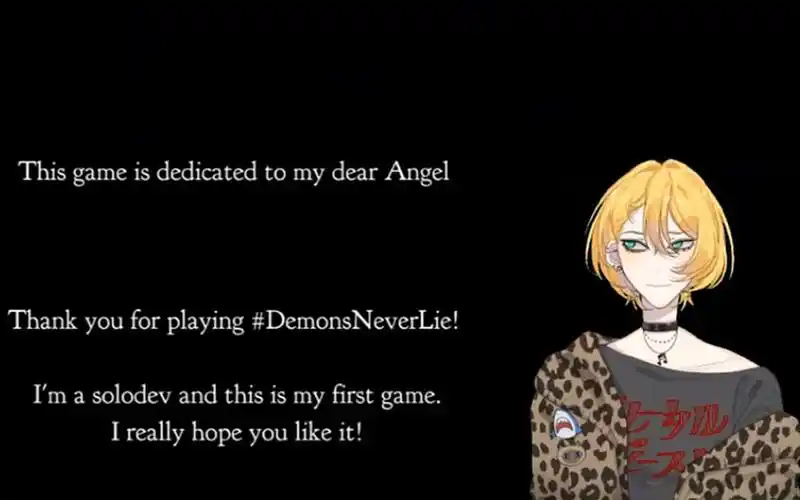 【tekilen】20200320 demons never lie 玩到结局啦