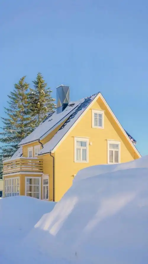 冬季小清新治愈系唯美风光