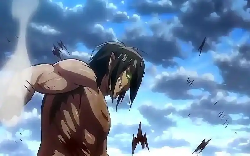 进击的巨人史诗级的一幕,艾伦激动变身-动漫视频-搜狐视频