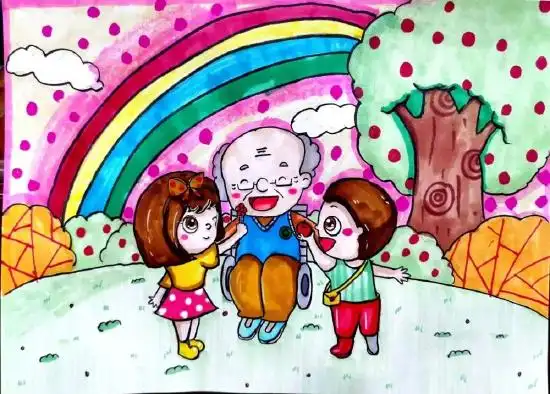 博雅合绘出邻里爱共抒邻里情岐山一校幸福开门同晒一张图主题系列活动