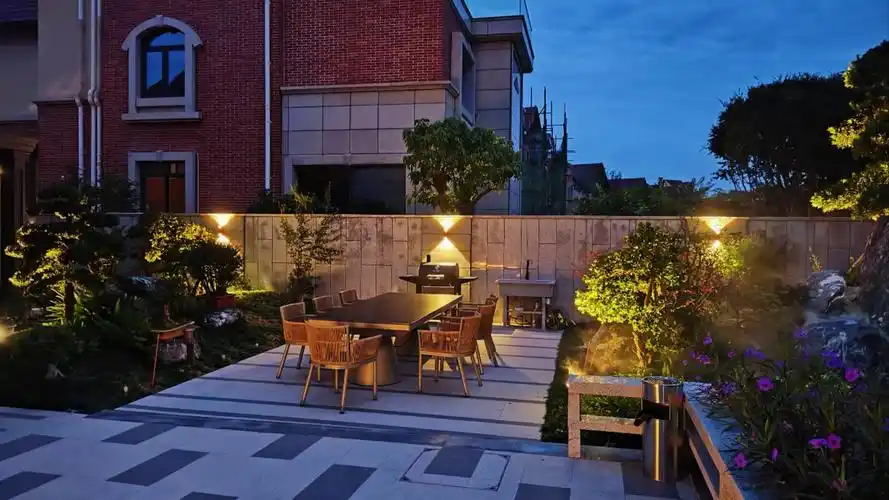 实景别墅花园设计分享