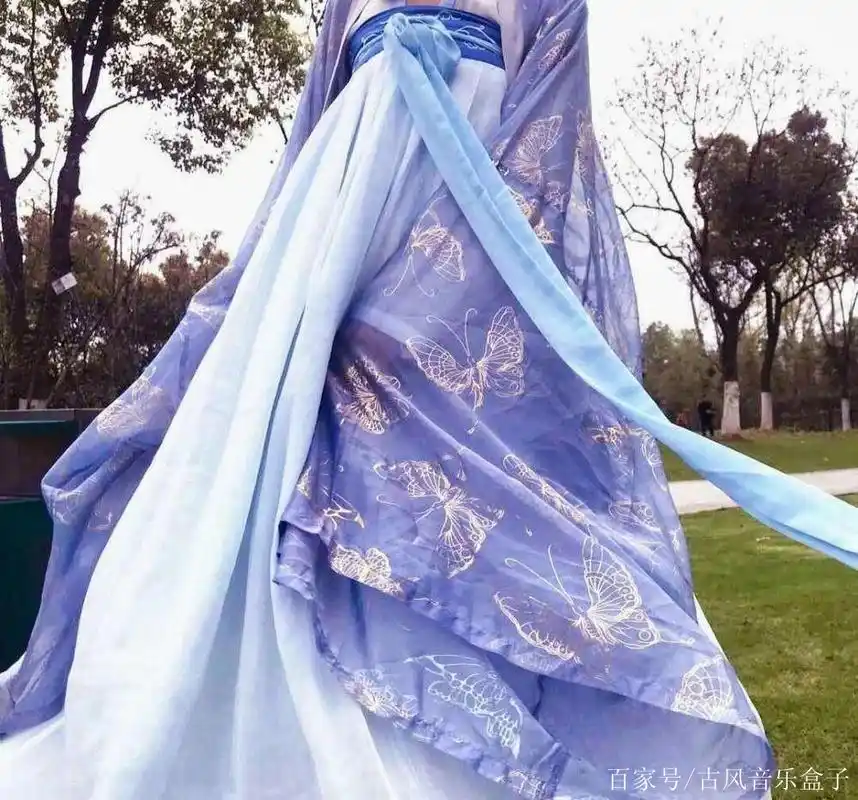 古装仙气蓝色汉服《大合集》,(可当头像)拿图关注的都是小仙女