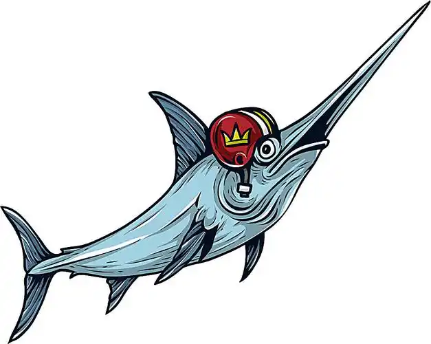 卡通剑鱼