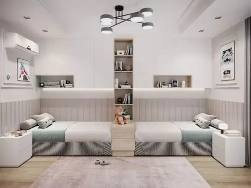 戳左下角"儿童房装修案例精选",抢0元设计名额什么,装修