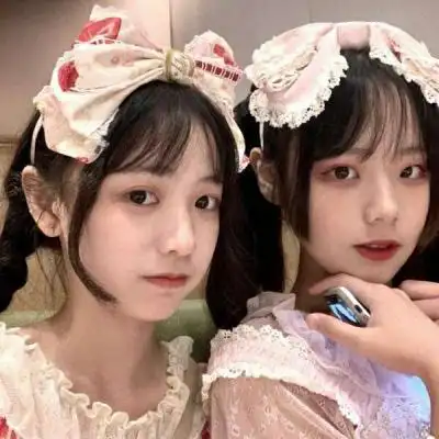 两人闺蜜头像配对 可爱闺蜜头像2人一人一个 - 女生头像 - 潮人个性网